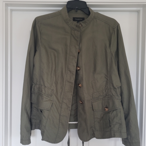 Talbots Olive Green Jacket 🫒 - Picture 2 of 7